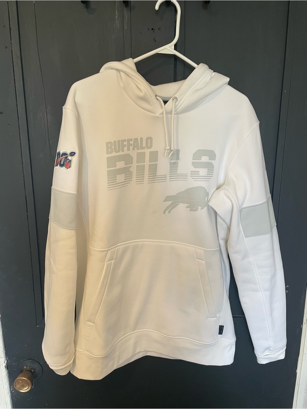 Buffalo Bills White Hoodie